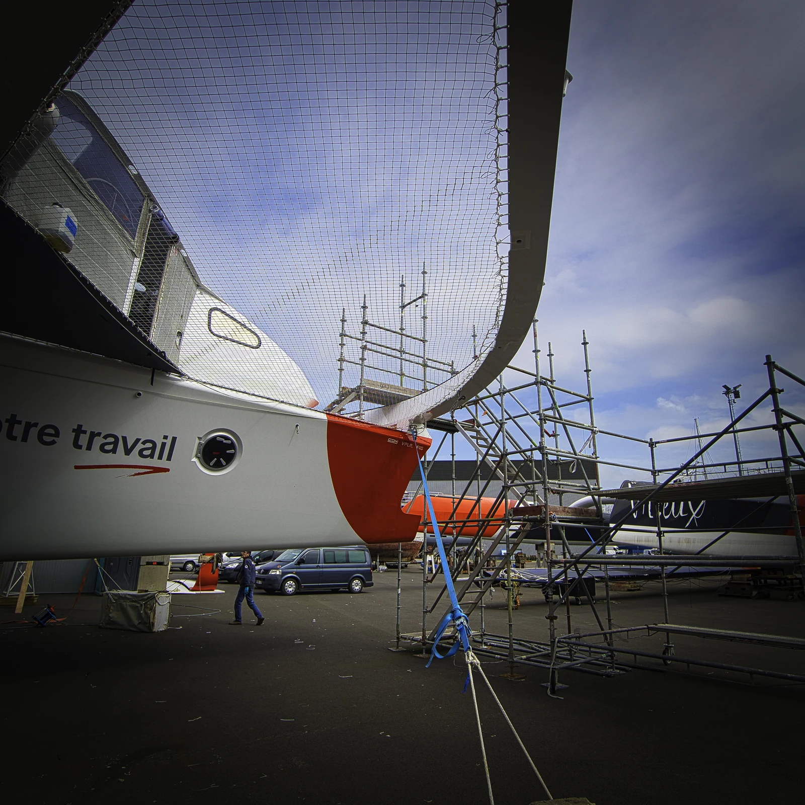 Autour de la coque — Environnement naval, chantier Euro Échafaudages