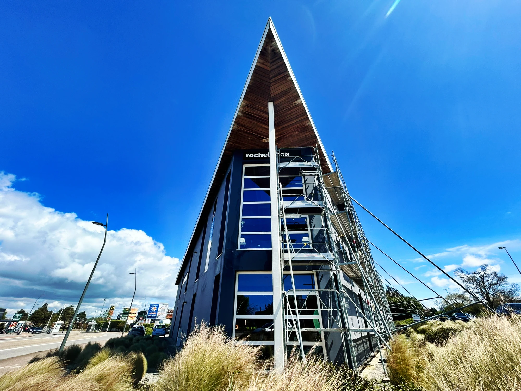 Roche Bobois — Lorient, chantier Euro Échafaudages